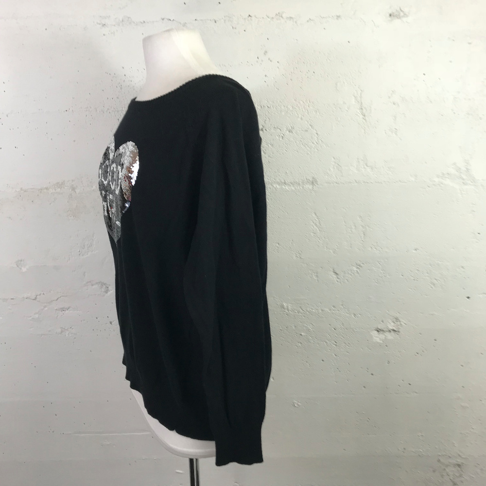 SOLD!! NWOT Torrid Blak Good Girl/Bad Girl Sequin - Picture 4 of 7